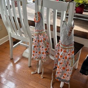 Matilda Jane Mommy and Me matching aprons